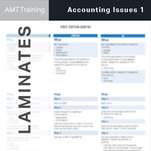 Accounting Issues 1 - EBIT Laminate